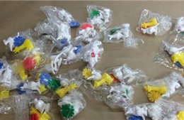 Thu giữ lượng lớn ma túy giấu trong đồ chơi Trung Quốc